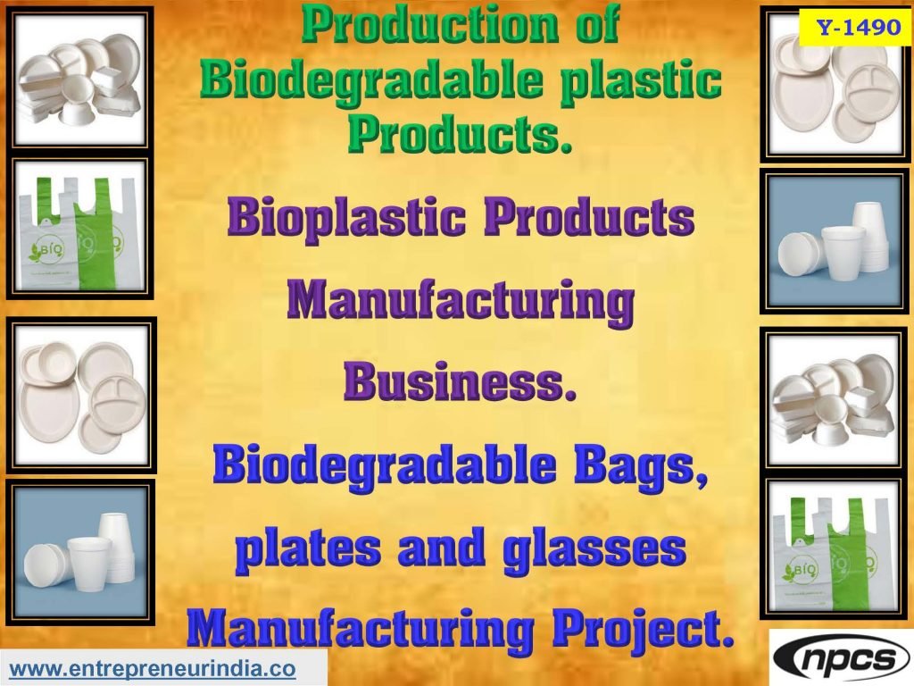Production of Biodegradable plastic Products - Niir Project Consultancy ...