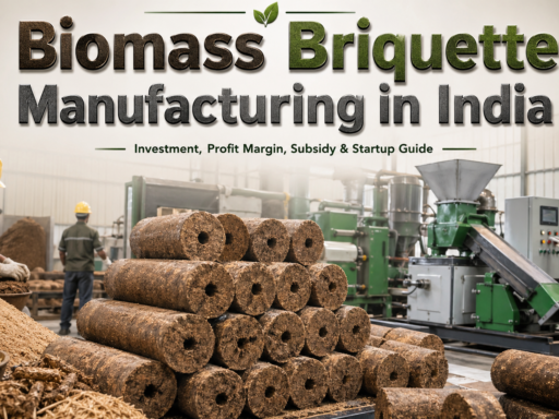 Biomass Briquette Manufacturing Business