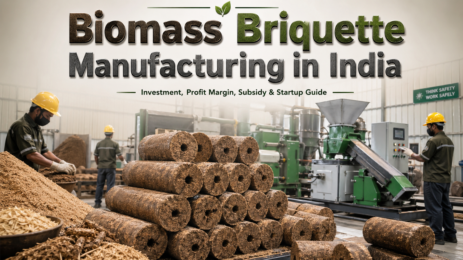Biomass Briquette Manufacturing Business