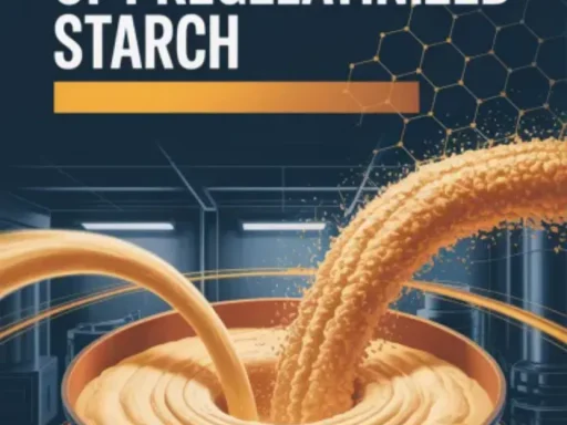 manufacturing of pregelatinized starch