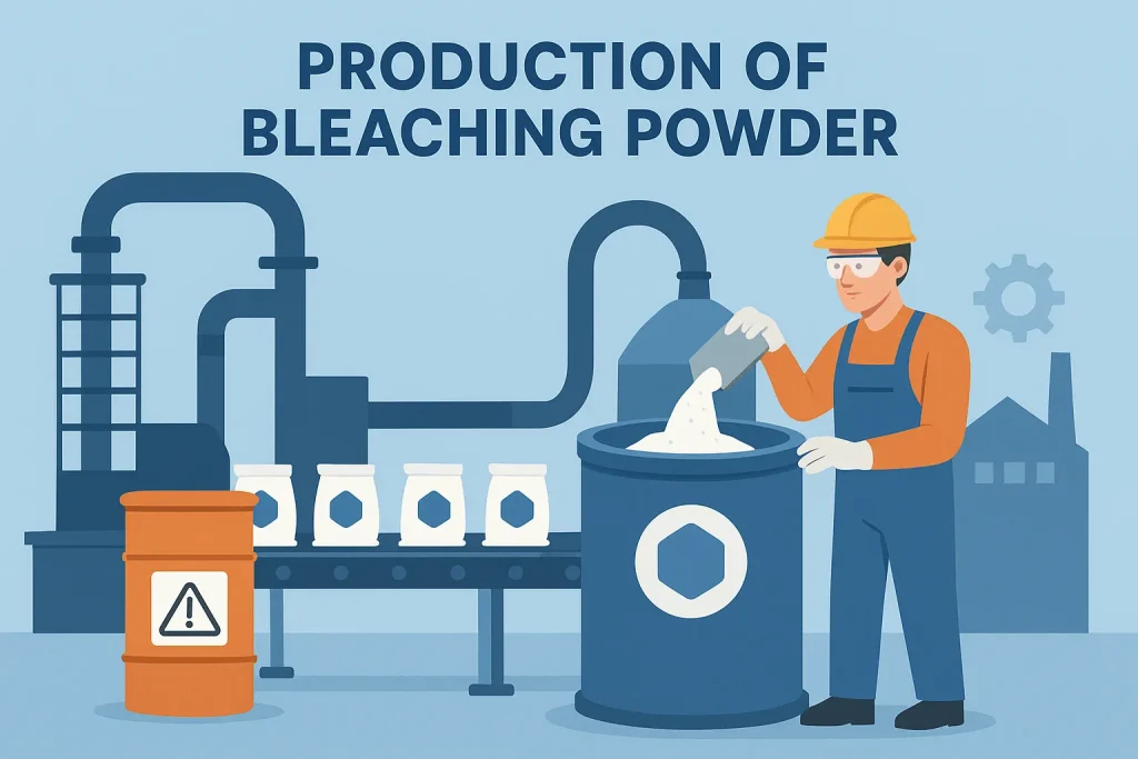 production of bleaching powder