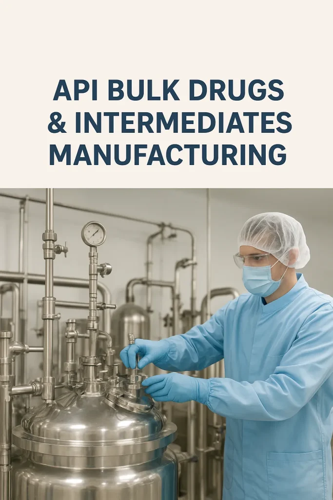 API bulk drugs & intermediates manufacturing