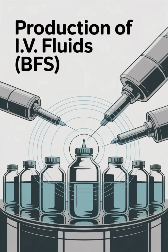 Production of I.V. fluids(BFS)