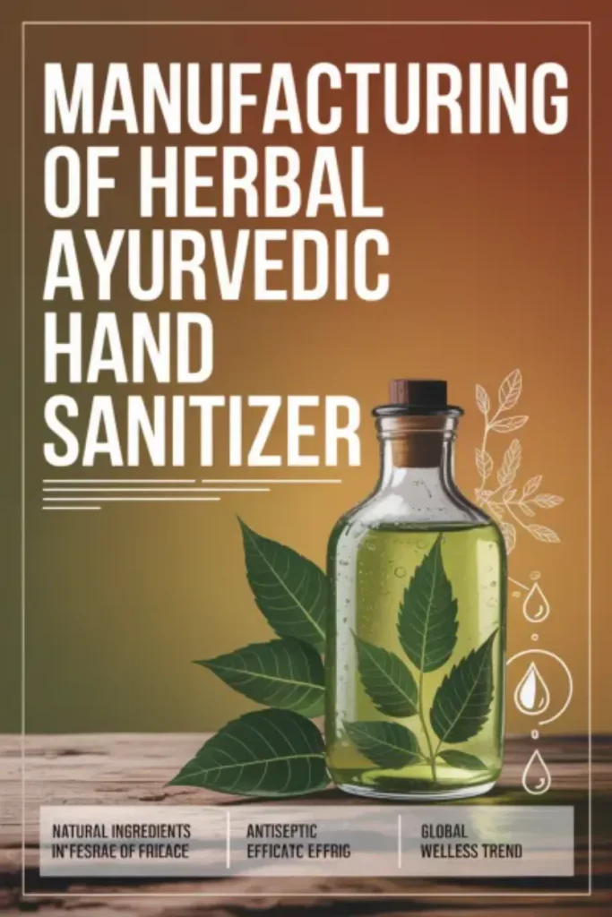 manufacturing of herbal ayurvedic hand sanitizer