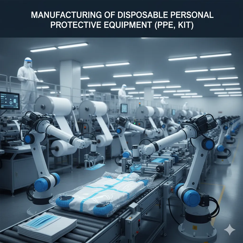 Manufacturing of Disposable Personal Protective Equipment (PPE) Kit
