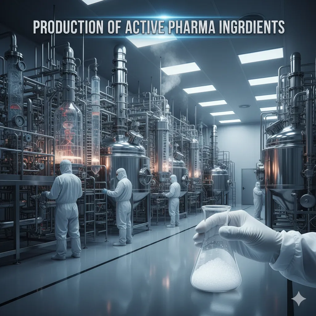 Manufacturing of Active Pharma Ingredients (API)
