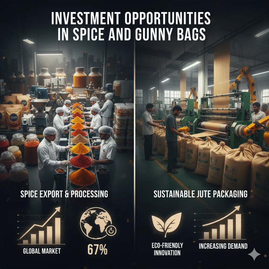 investment opportunities in spice gunny bags