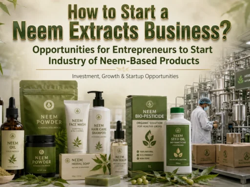 Neem Extracts Business in India – Neem Oil and Neem-Based Products Manufacturing