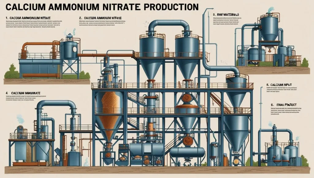 Calcium Ammonium Nitrate production