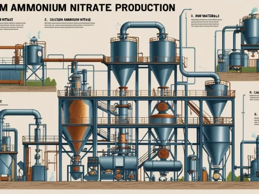 Calcium Ammonium Nitrate production