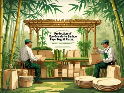 Production of Eco Friendly Bamboo Based Products: Tissue Paper, Paper Bags & Plates