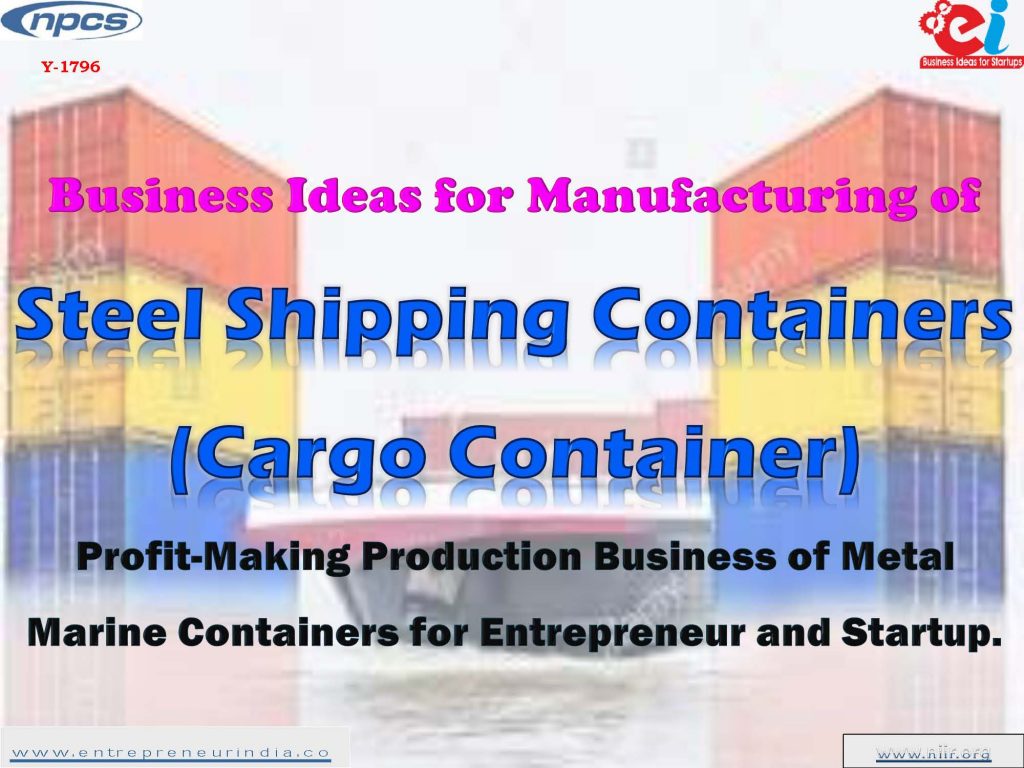 container shipping business plan