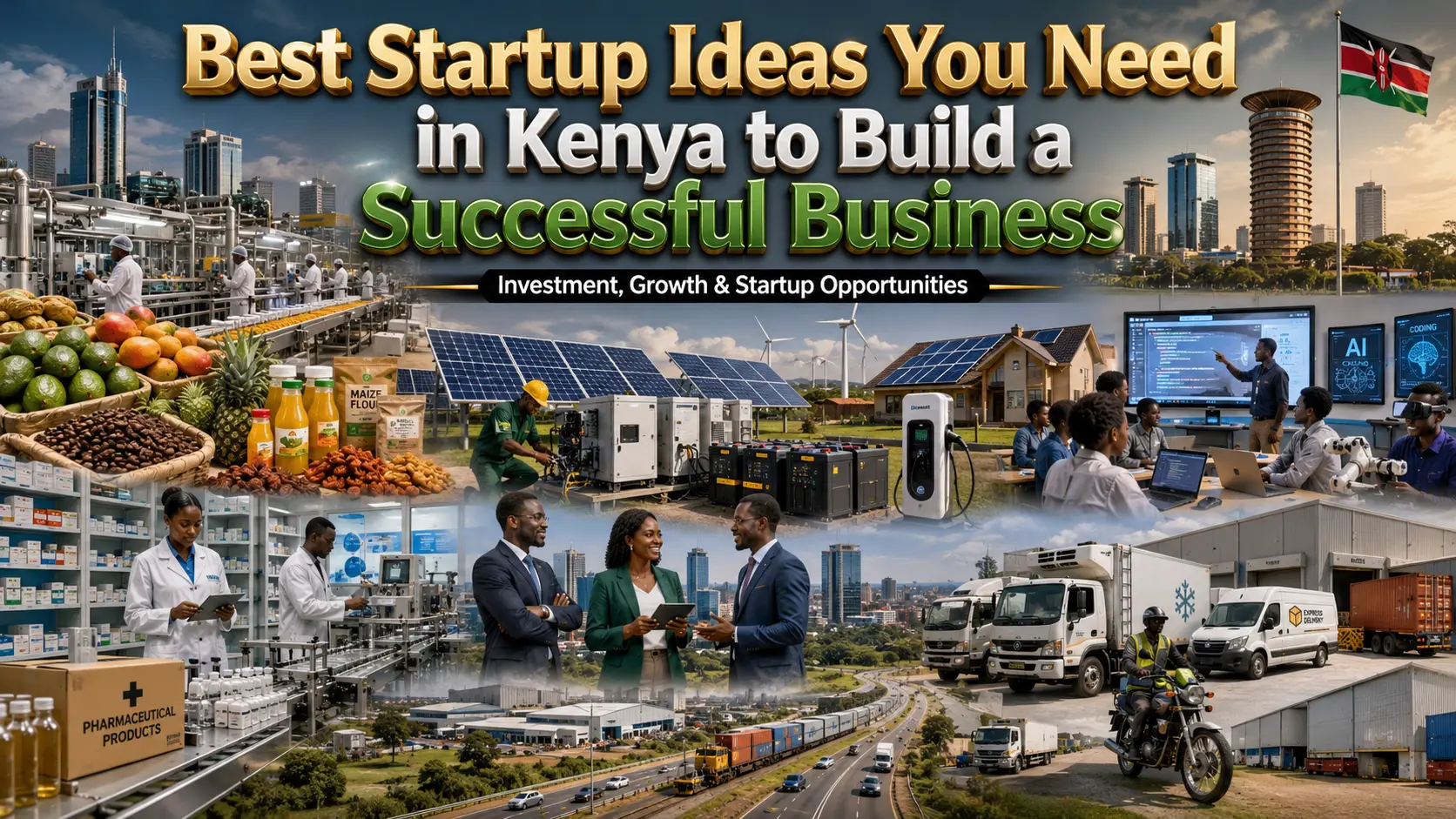 Best Startup Ideas in Kenya | Profitable Business Opportunities
