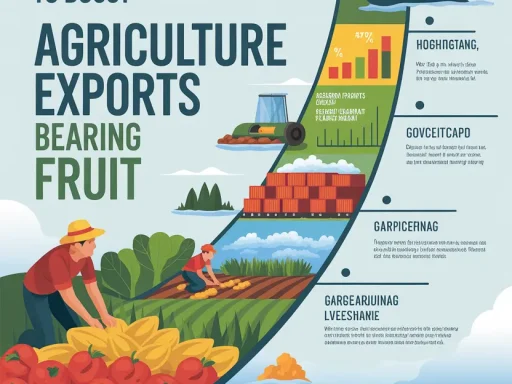 GOVERNMENT EFFORTS TO BOOST AGRICULTURE EXPORTS BEARING FRUIT