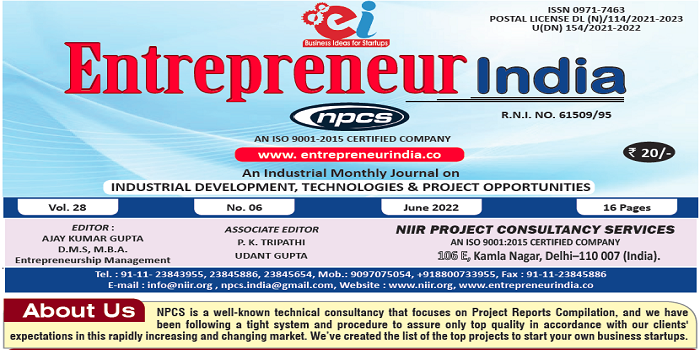 June 2022 Entrepreneur India Monthly Magazine_niir