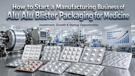 Alu Alu Blister Packaging Manufacturing Business in India