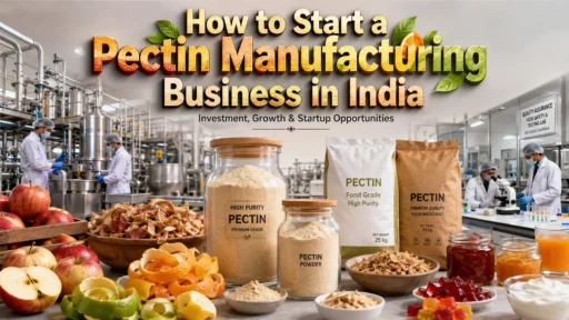 Pectin Manufacturing Business in India: Government Subsidy