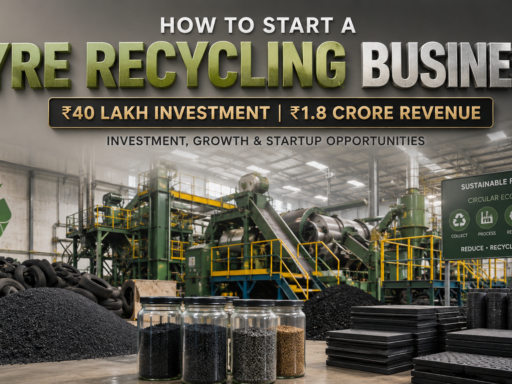 Tyre Recycling Business in India