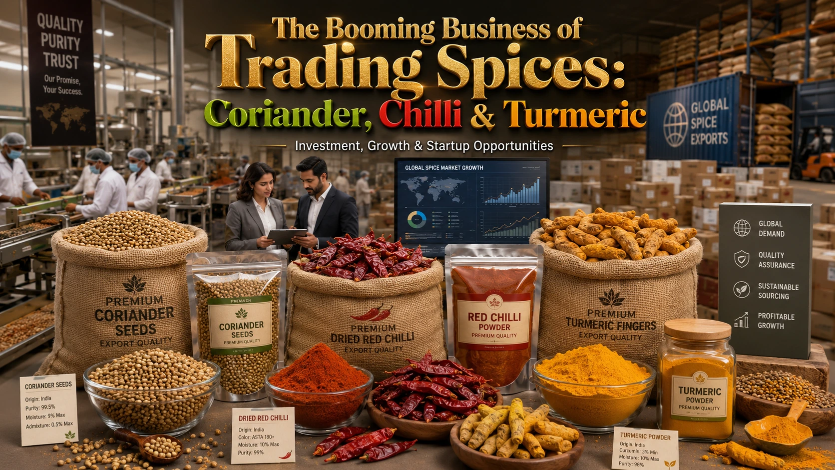 Spice Trading Business in India