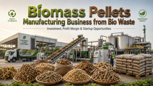 Biomass Pellet Manufacturing Business in India