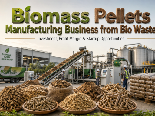 Biomass Pellet Manufacturing Business in India