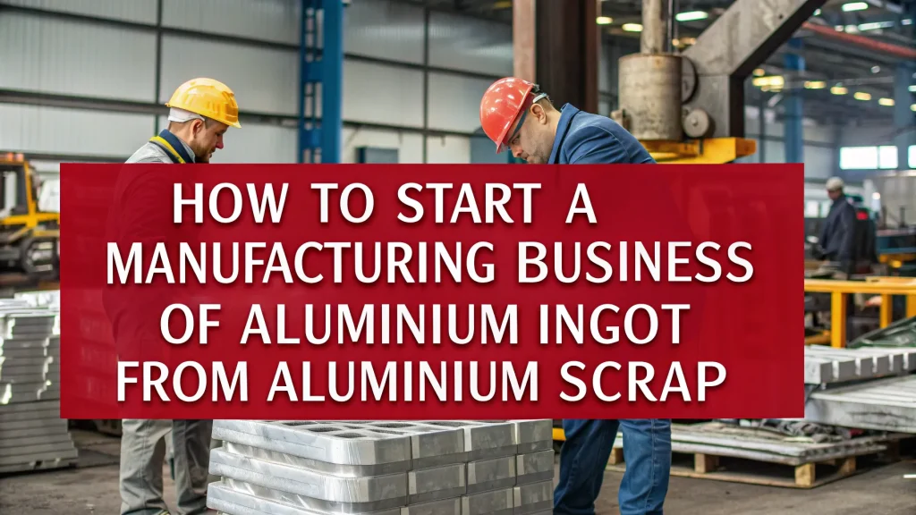 Manufacturing Business of Aluminium Ingot from Aluminium Scrap
