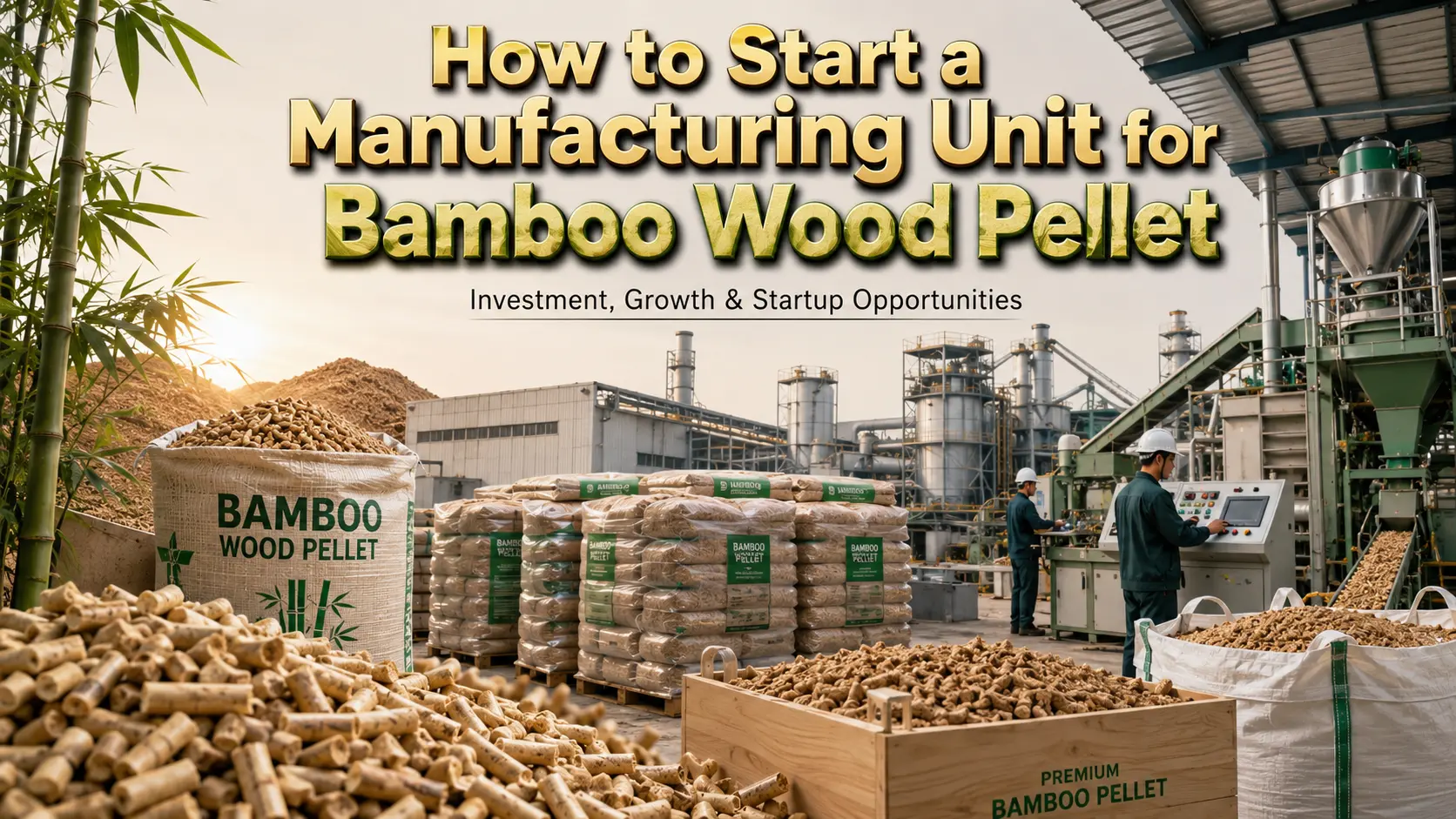 Bamboo Wood Pellet Manufacturing Business Plan | Profit Guide