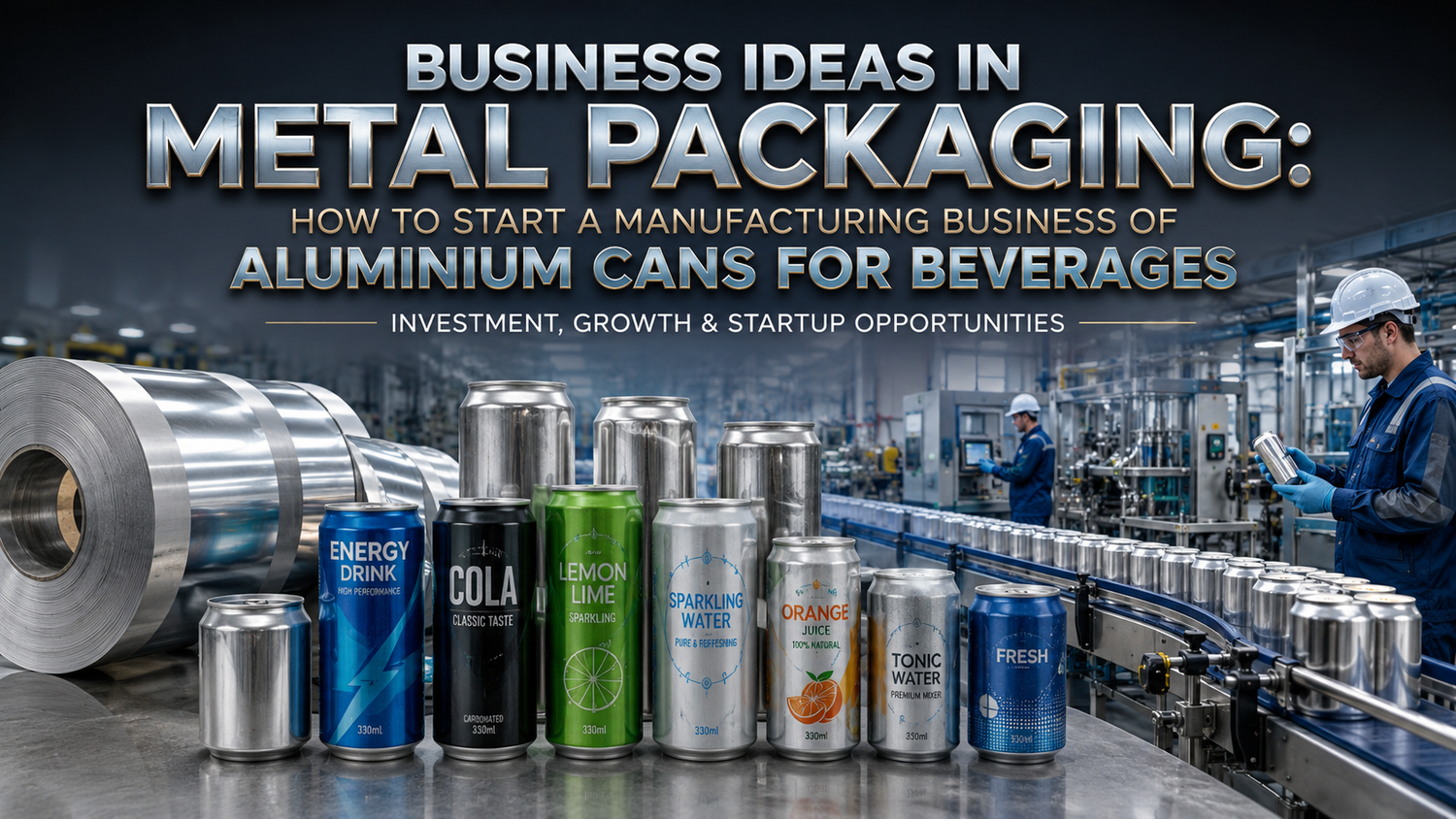 aluminium beverage cans manufacturing business in India