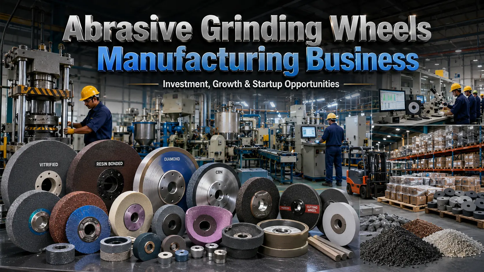 Abrasive Grinding Wheel Manufacturing Business in India Guide