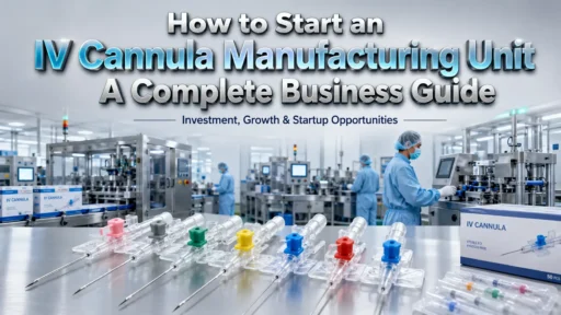 IV Cannula Manufacturing Business in India