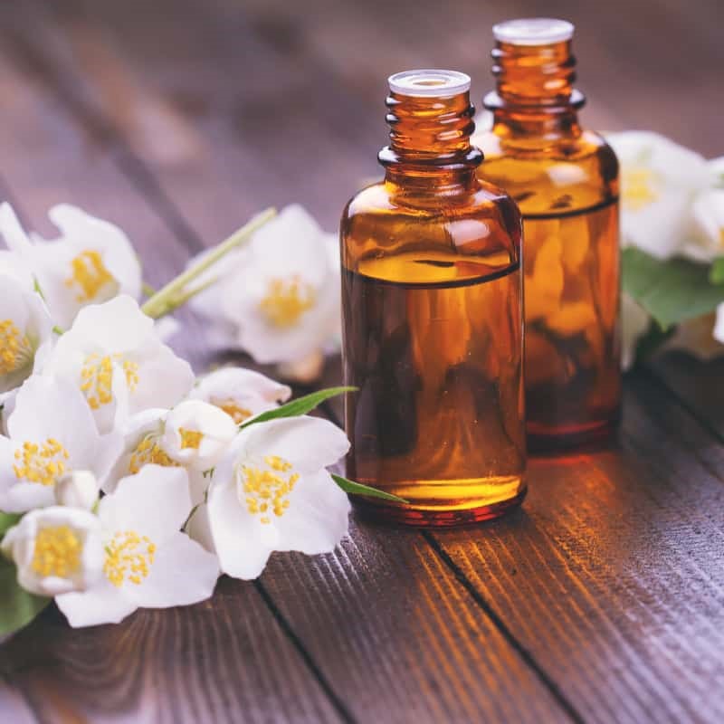 Jasmine Flowers Oil is a highly prized essential oil extracted from the  delicate blooms of the jasmine plant. Known for its sweet, floral aroma,  jasmine oil has been used for centuries in