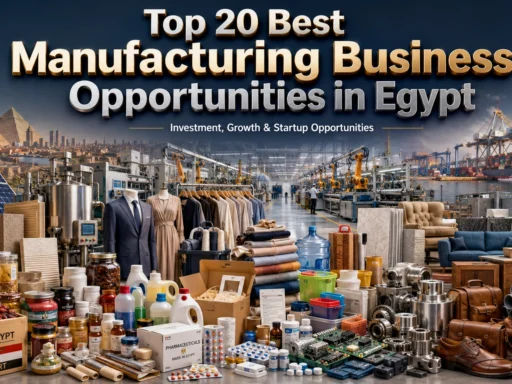 Manufacturing business opportunities in Egypt