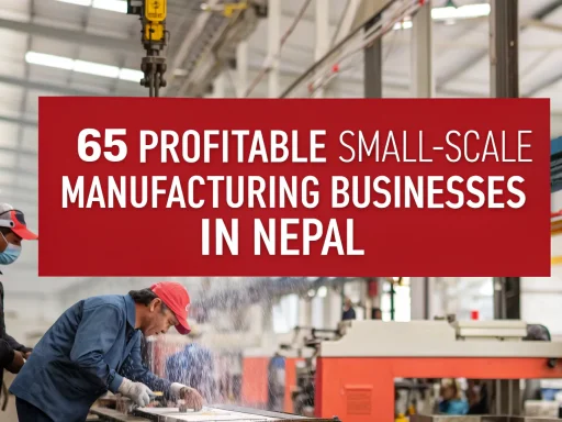 Manufacturing Business in Nepal
