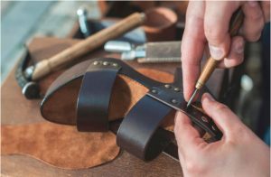 Sandle manufacturing