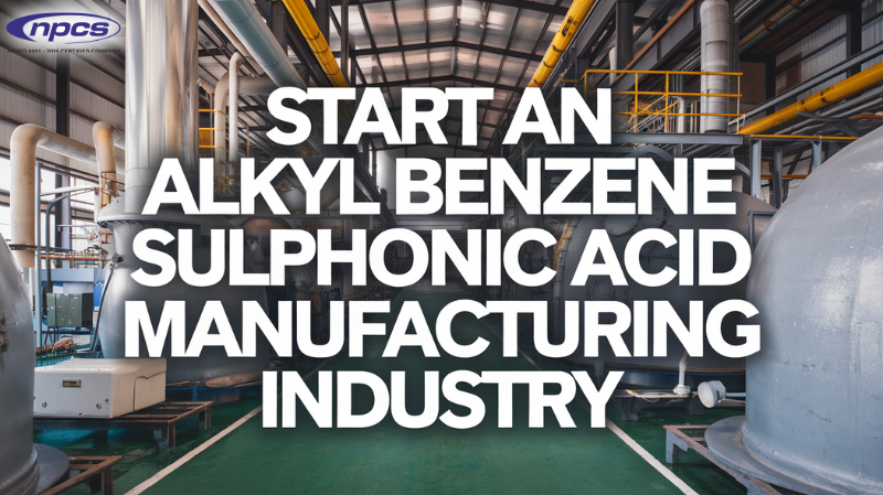 How to Start an Alkyl Benzene Sulphonic Acid Manufacturing Business