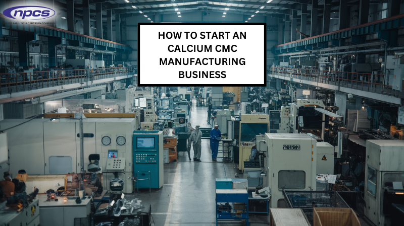 How to start an Calcium CMC Manufacturing Business