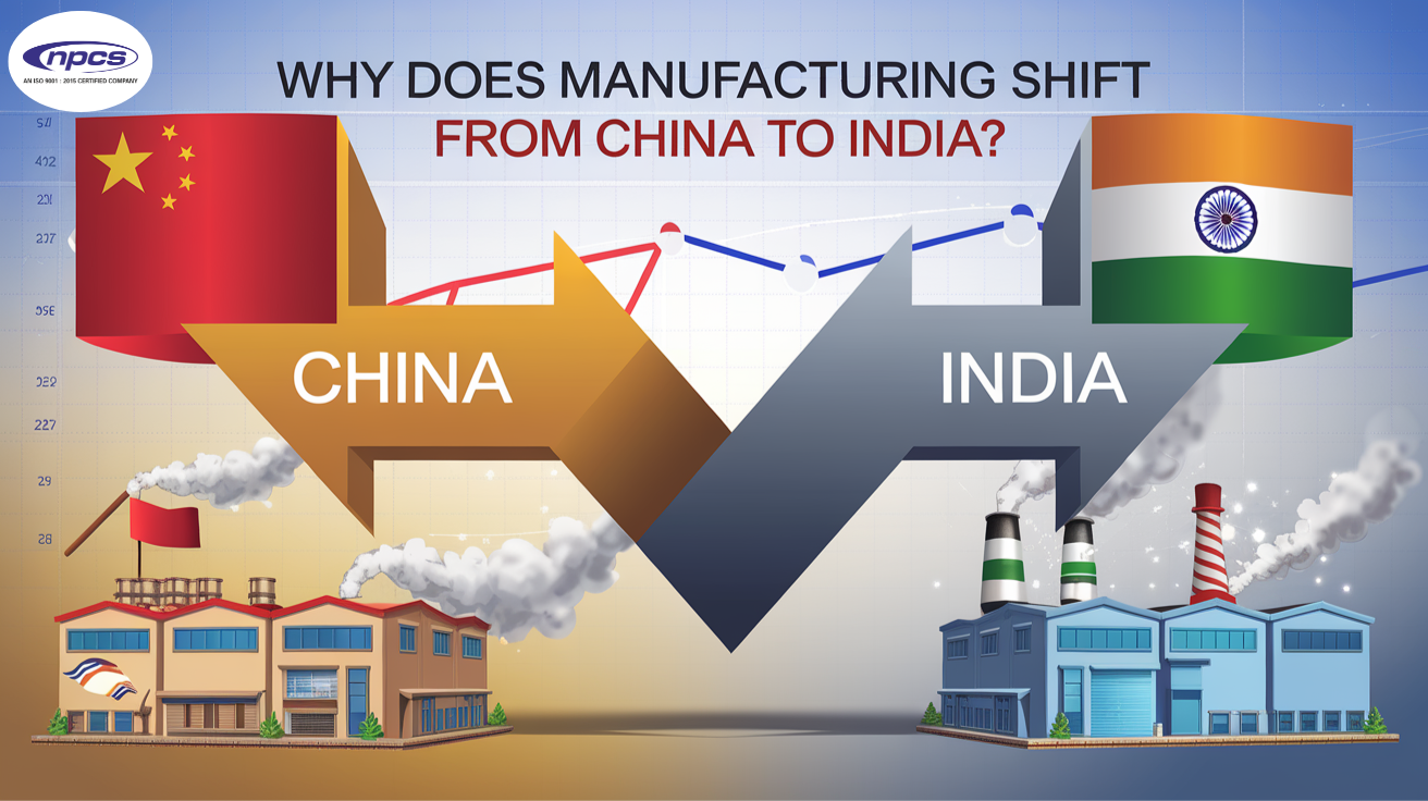 manufacturing shift from China to India