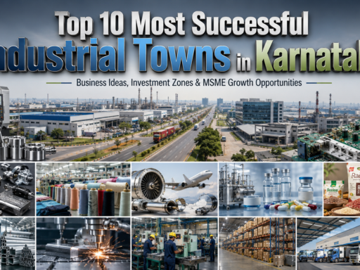 Top 10 industrial towns in Karnataka 