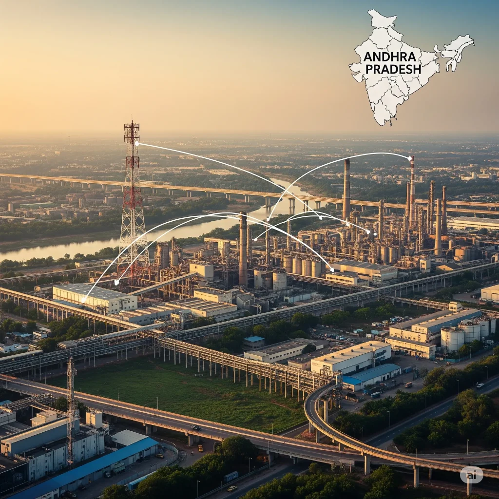 industrial towns in Andhra Pradesh