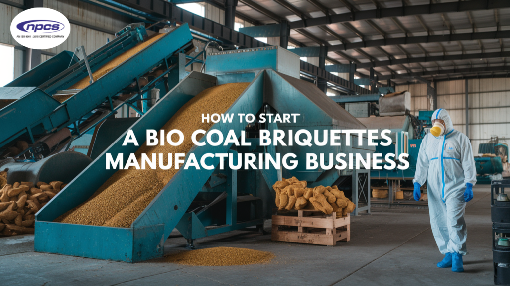 Bio Coal Briquettes manufacturing business