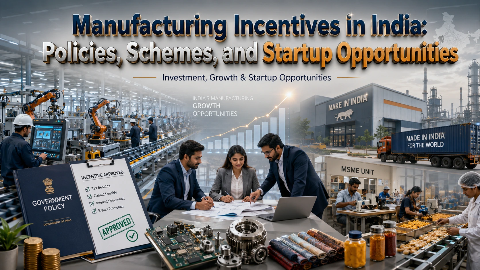 Manufacturing incentives in India