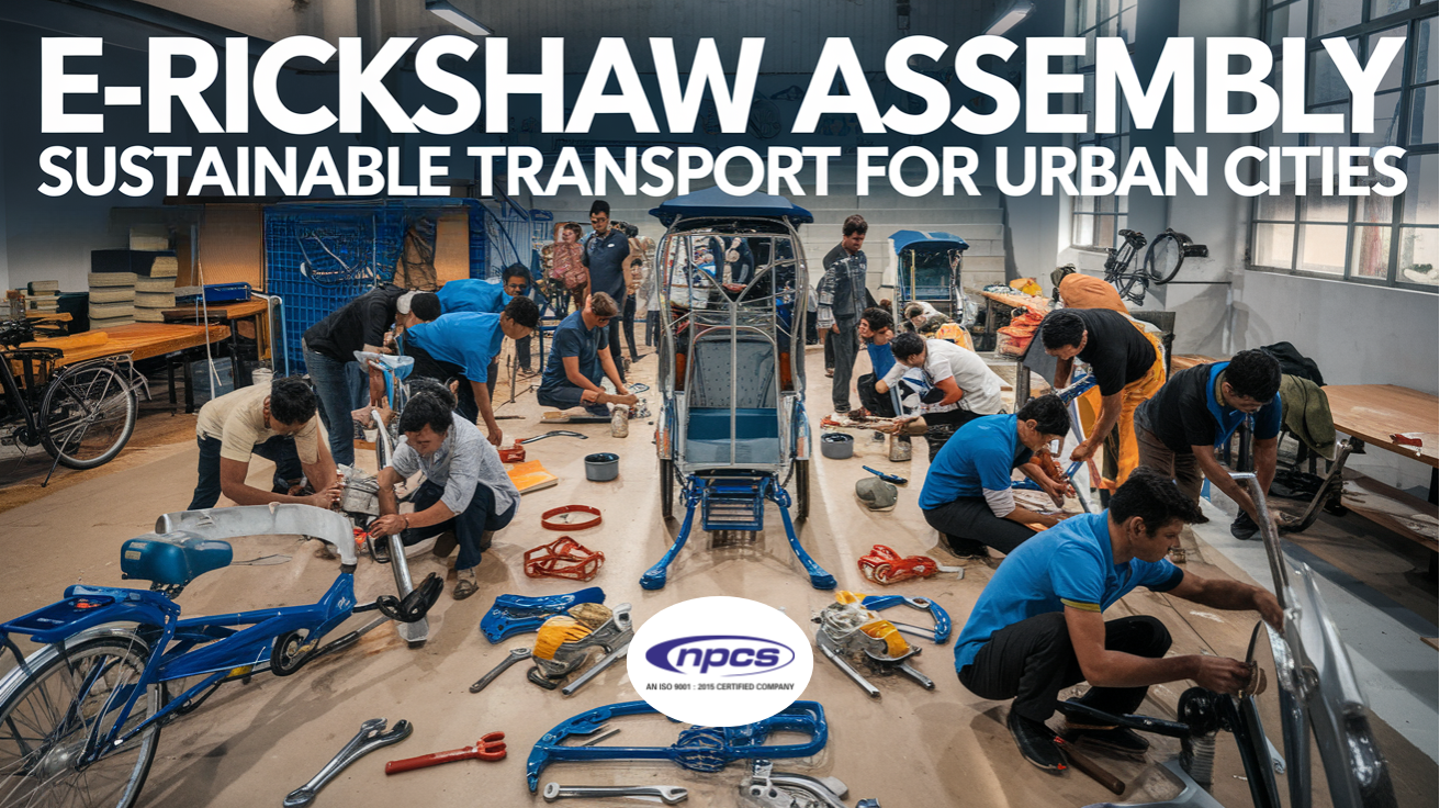 E-Rickshaw Assembly: Urban Sustainable Transport