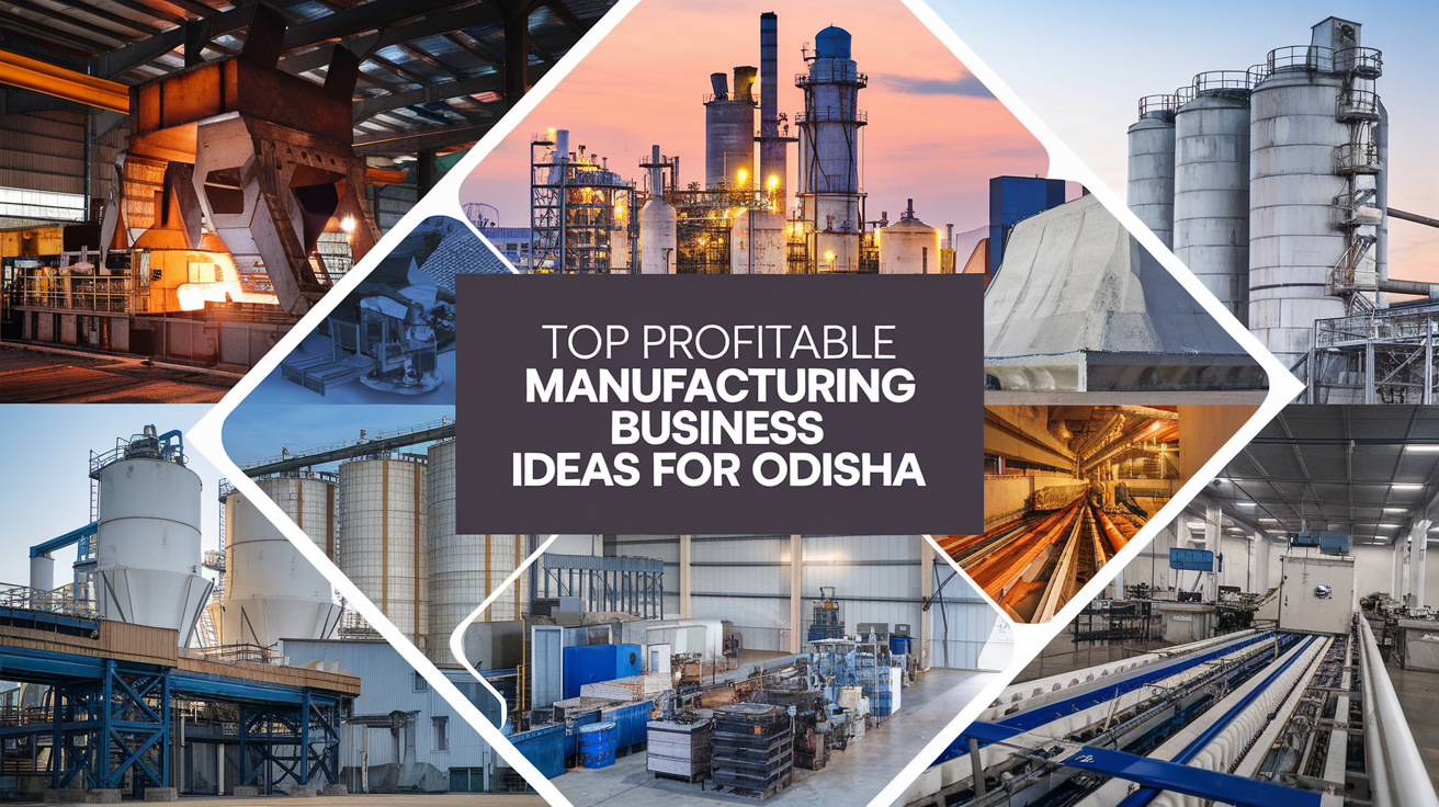 manufacturing business in Odisha