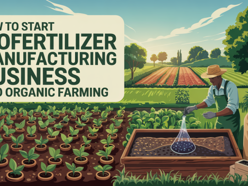 Biofertilizer manufacturing business
