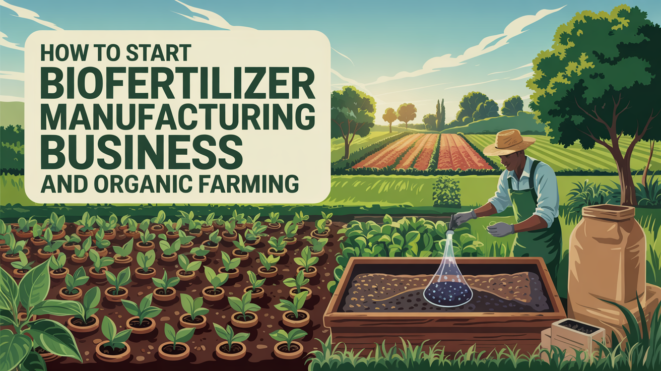 Biofertilizer manufacturing business