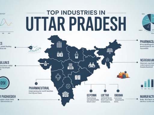 Top industries in Uttar Pradesh