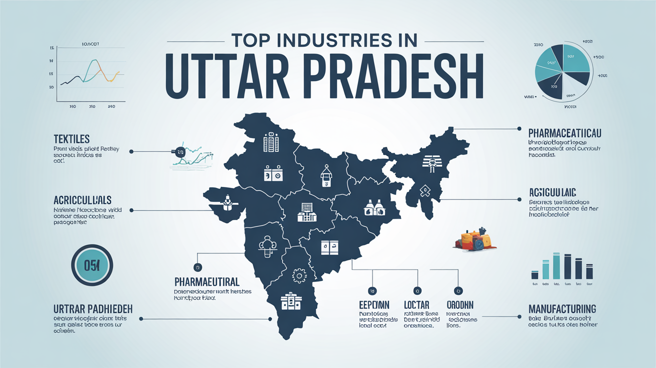 Top industries in Uttar Pradesh