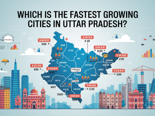fastest-growing cities in Uttar Pradesh