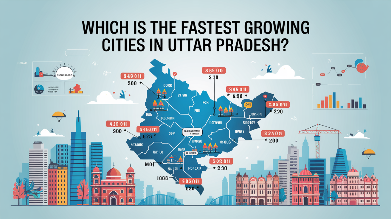 fastest-growing cities in Uttar Pradesh