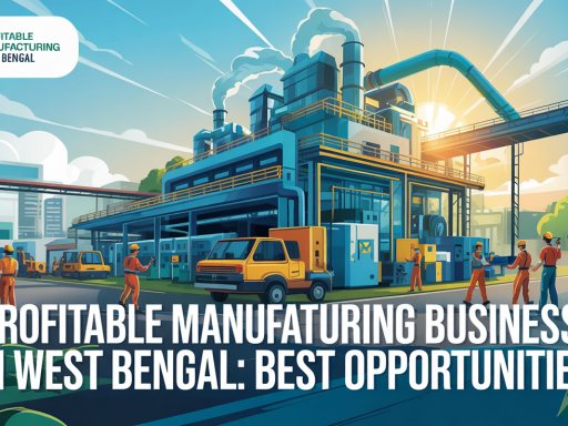 profitable manufacturing business in West Bengal
